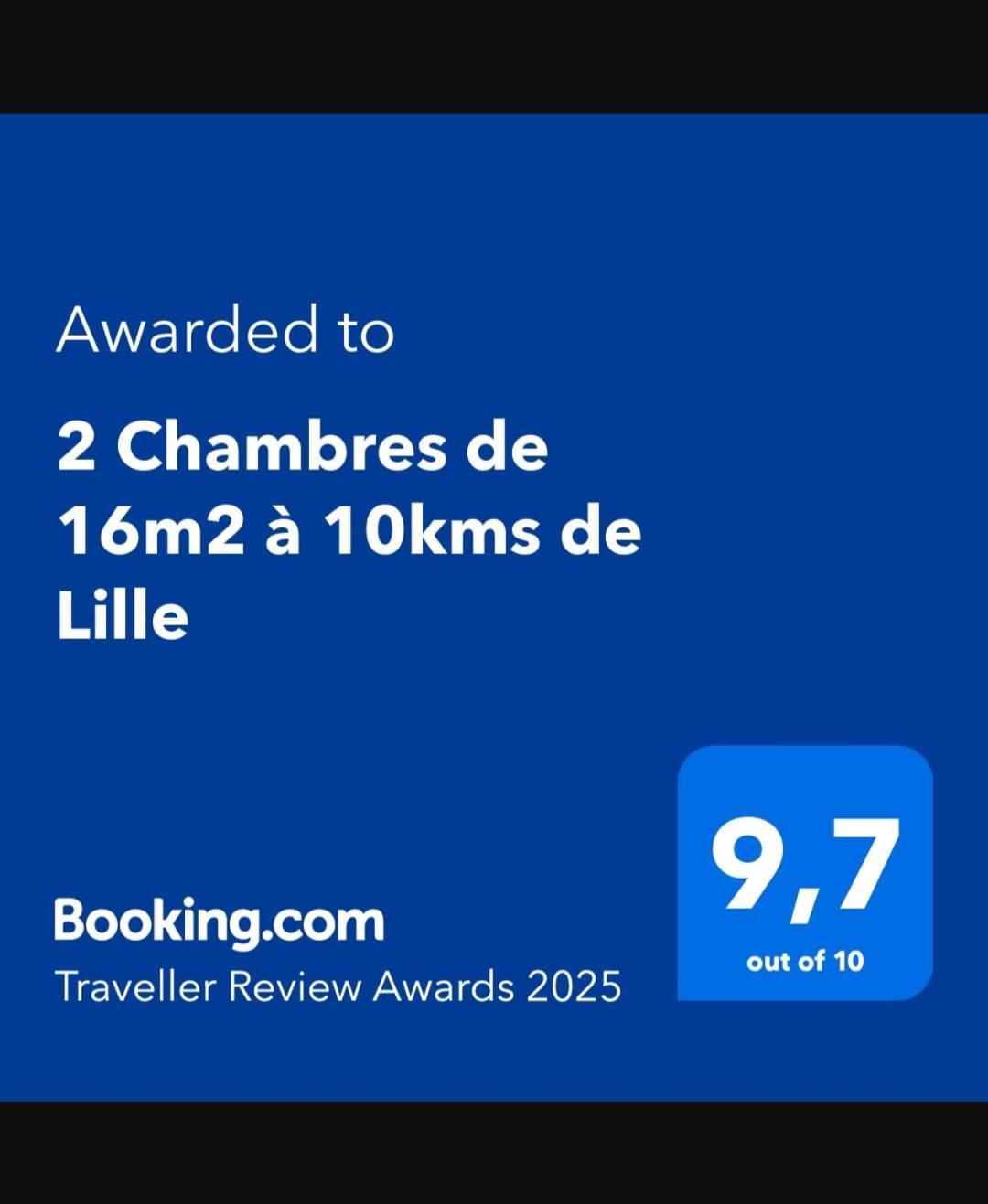 2 Chambres De 16M2 A 10Kms De Lille Beaucamps-Ligny Kültér fotó